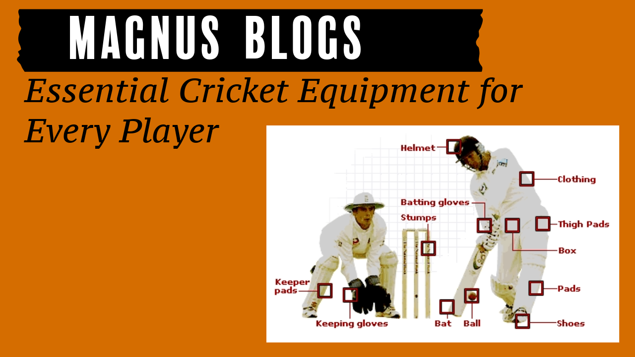 Essential Cricket Equipment for Every Player