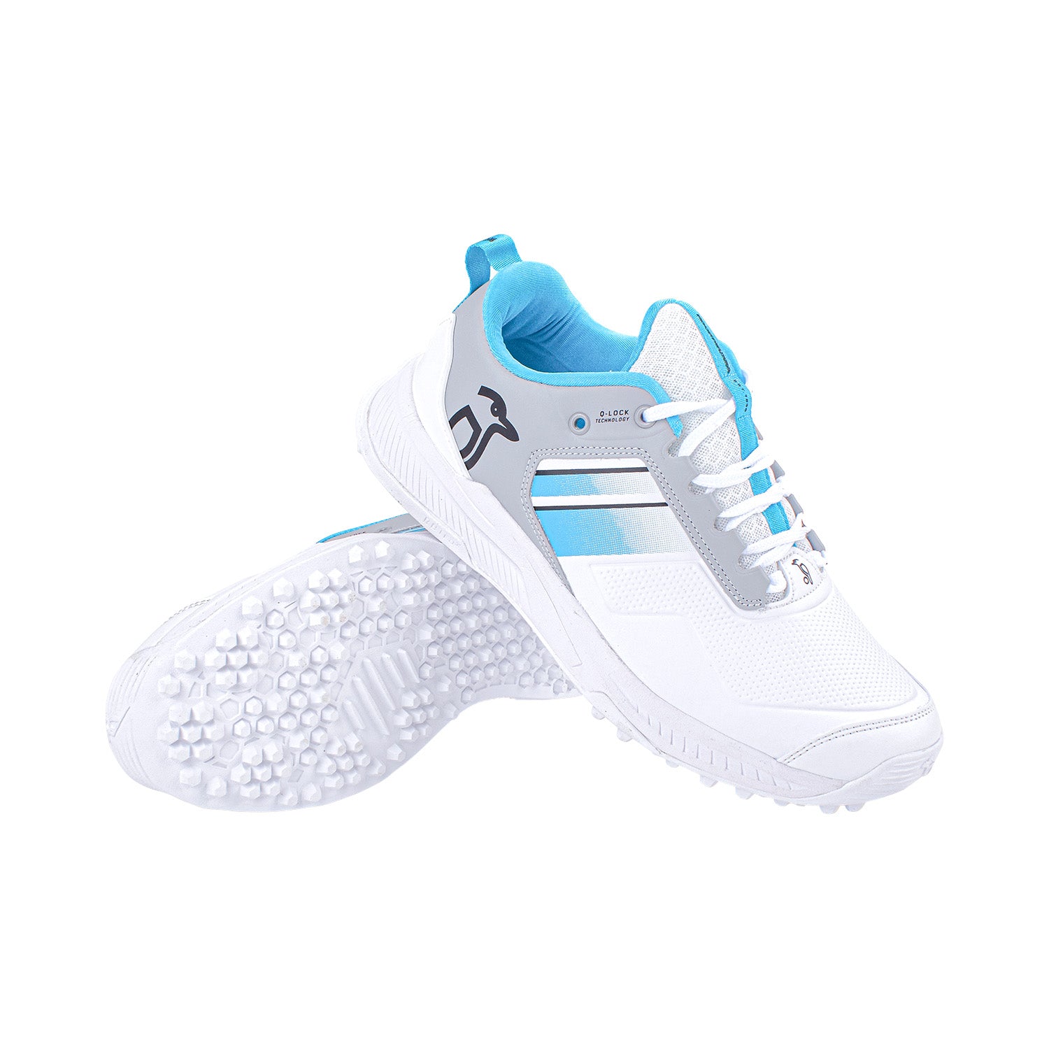 KC 1.0 Rubber - White/Mint/Grey - Magnus Cricket